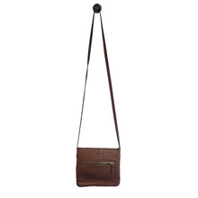 Load image into Gallery viewer, Etienne Aigner Brown Leather Minimalistic Crossbody Bag
