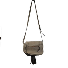 Load image into Gallery viewer, Steve Madden Taupe Crossbody Bag With Tassel
