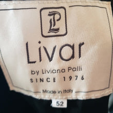 Load image into Gallery viewer, Livar Di Livianni Palli Womens Size L Soft Italian Leather Coat
