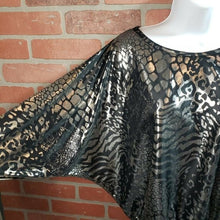 Load image into Gallery viewer, Vintage 80s Cindy Collins Cheetah Print Blouse
