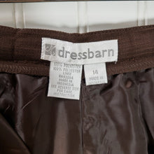 Load image into Gallery viewer, Dressbarn NWT Womens Plus Size 14 2-Piece Brown Suit
