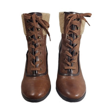Load image into Gallery viewer, Franco Sarto Womens Size 9 Waverly Lace Up Boots
