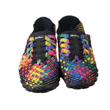 Load image into Gallery viewer, Skechers Womens Size 10 Woven Slip On Shoes
