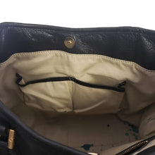 Load image into Gallery viewer, Tory Burch Amanda Black Leather Handbag
