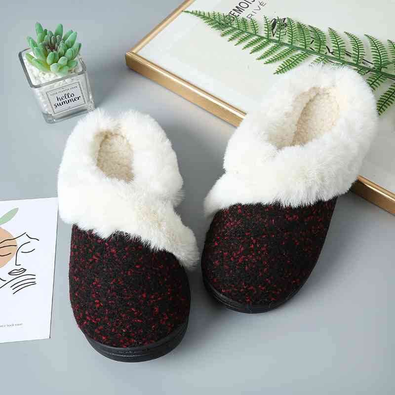 Sherpa Wrapped Indoor/Outdoor Slipper
