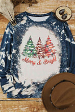 Load image into Gallery viewer, MERRY &amp; BRIGHT Graphic Long Sleeve Top
