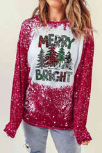 Load image into Gallery viewer, MERRY BRIGHT Graphic Long Sleeve T-Shirt
