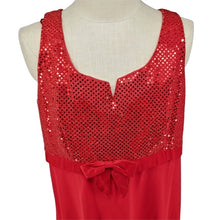 Load image into Gallery viewer, Molly Malloy NWT Women&#39;s Size 14 Red Sequin Evening Dress
