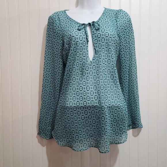 Maurices Sheer Blouse Size Small