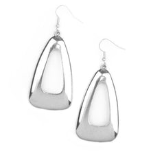 Load image into Gallery viewer, Paparazzi Silver Dangle Earrings
