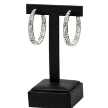 Load image into Gallery viewer, Paparazzi Silver Hoop Earrings
