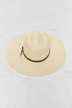 Load image into Gallery viewer, Fame Boho Summer Straw Fedora Hat
