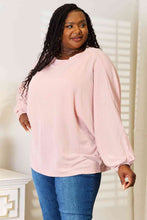 Load image into Gallery viewer, Double Take Ribbed Long Sleeve Top

