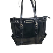 Load image into Gallery viewer, Franklin Covey Patent Leather Tote Bag
