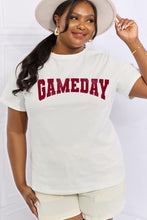 Load image into Gallery viewer, Simply Love Full Size GAMEDAY Graphic Cotton Tee
