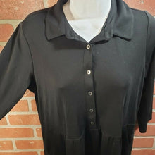 Load image into Gallery viewer, J Jill NWT Size Petite Small Black Tunic Dress

