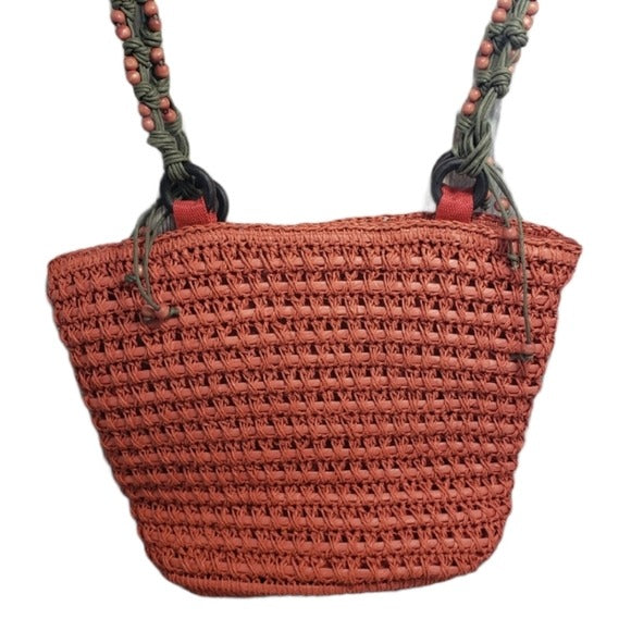 Sun & Sand Straw Handbag