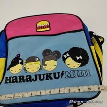 Load image into Gallery viewer, Harajuku Mini Retro Colorblock Travel Bag
