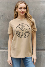 Load image into Gallery viewer, Simply Love Full Size Desert Graphic Cotton Tee

