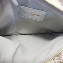 Load image into Gallery viewer, Katie Loxton London Silver NWOT Cosmetic Bag
