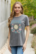 Load image into Gallery viewer, Simply Love Full Size BE THE SUNSHINE Graphic Cotton Tee
