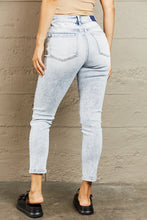 Load image into Gallery viewer, BAYEAS Mid Rise Acid Wash Skinny Jeans
