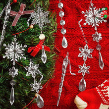 Load image into Gallery viewer, 10-Piece Acrylic Icicle Ornaments
