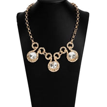 Load image into Gallery viewer, Paparazzi Gold Necklace Earring Set
