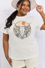 Load image into Gallery viewer, Simply Love Full Size Bull Cactus Graphic Cotton Tee

