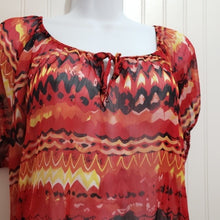 Load image into Gallery viewer, Maurice&#39;s Women&#39;s Size Large Sheer Blouse

