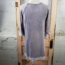Load image into Gallery viewer, Oddy Gray Jersey Knit Midi Dress Size Small
