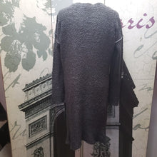 Load image into Gallery viewer, Oddy Gray Hi-Lo Sweater Dress
